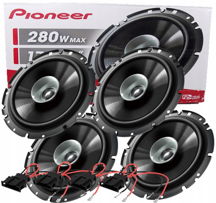 Pioneer PIONEER GŁOŚNIKI 4szt PASSAT B5 GOLF 4 5 PRZÓD TYŁ