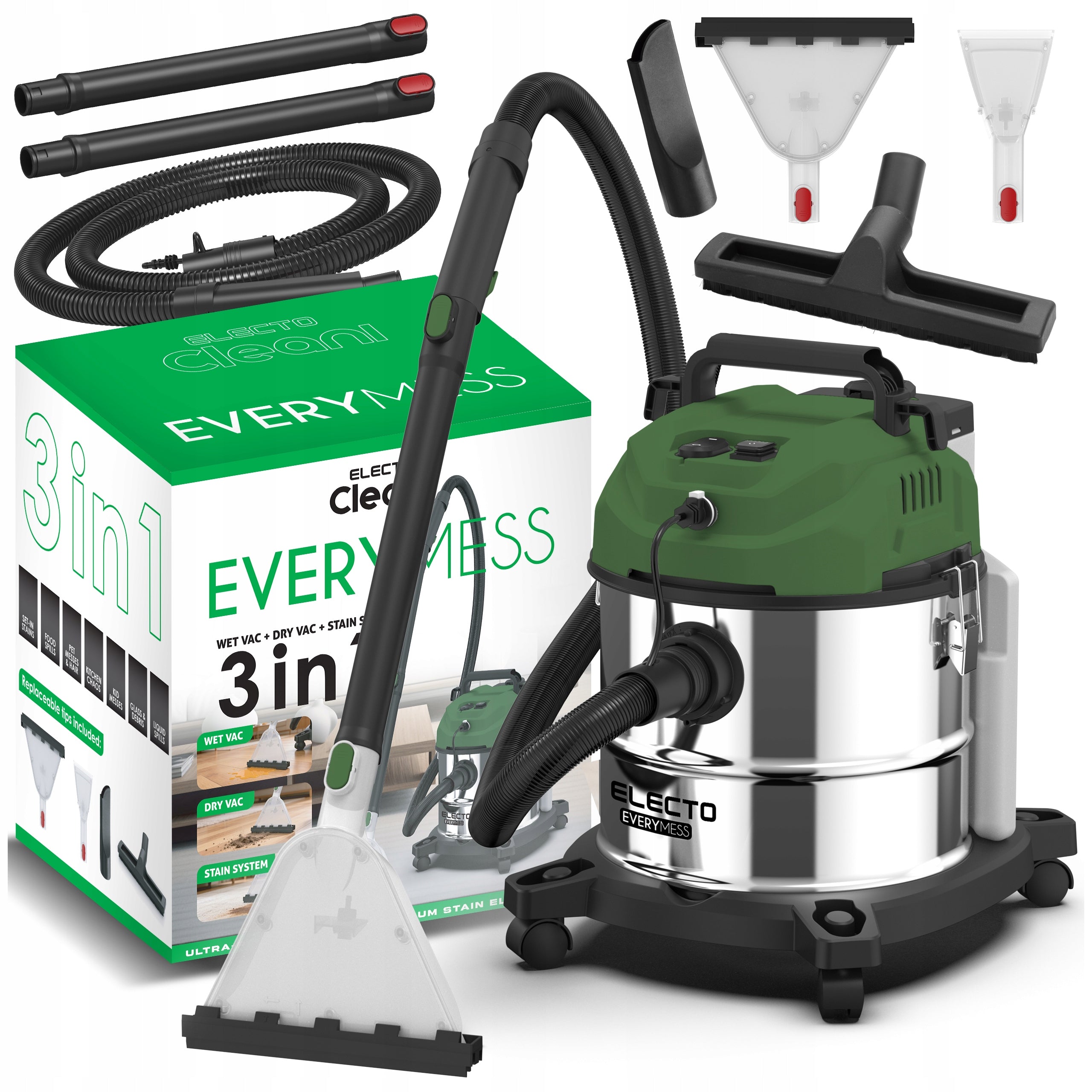 Odkurzacz Piorący Mocny 2600W Wąska Ssawka Do Prania Tapicerki Dywanów(Odkurzacz Piorący Mocny 2600W Wąska Ssawka Do Prania Tapicerki Dywanów)