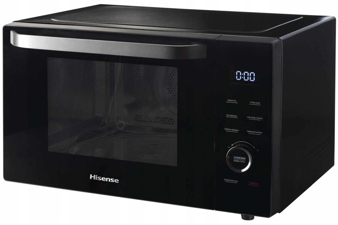 Kuchenka mikrofalowa HISENSE Super Combo H30MOBS10HC 4w1 1000W 30L Czarna