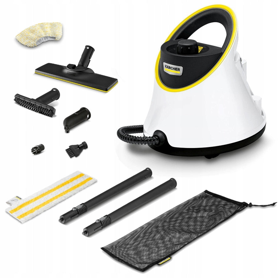 Parownica mop parowy Karcher SC 2 Deluxe bogaty zestaw końcówek 1.513-400.0
