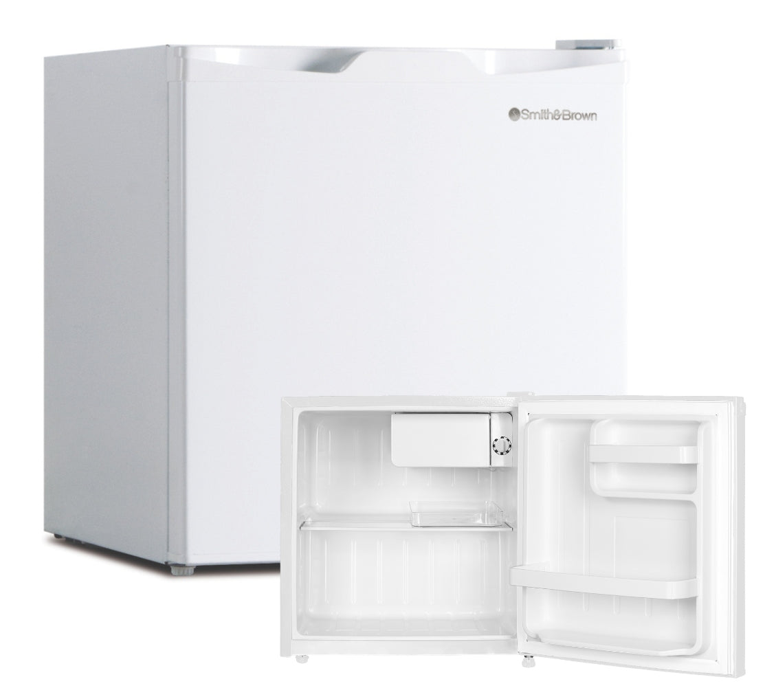 Mała lodówka chłodziarka 46L hotelowa minibar SmithBrown SFMF-111-WE3(Mała lodówka chłodziarka 46L hotelowa minibar SmithBrown SFMF-111-WE3)