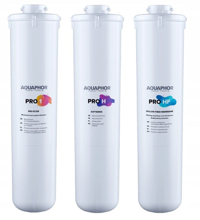 OdkryjAquaphor Komplet wkładów do filtra wody Aquaphor ECO H PRO 3 szt Pro 1 Pro H Pro HF(Cristal H'/1'/Komplet wkładów do filtra wody Aquaphor ECO H PRO 3 szt Pro 1 Pro H Pro HF')