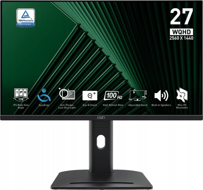 MSI Monitor MSI PRO MP275QPG 2560 x 1440 (WQHD) IPS(Monitor MSI PRO MP275QPG 2560 x 1440 (WQHD) IPS)