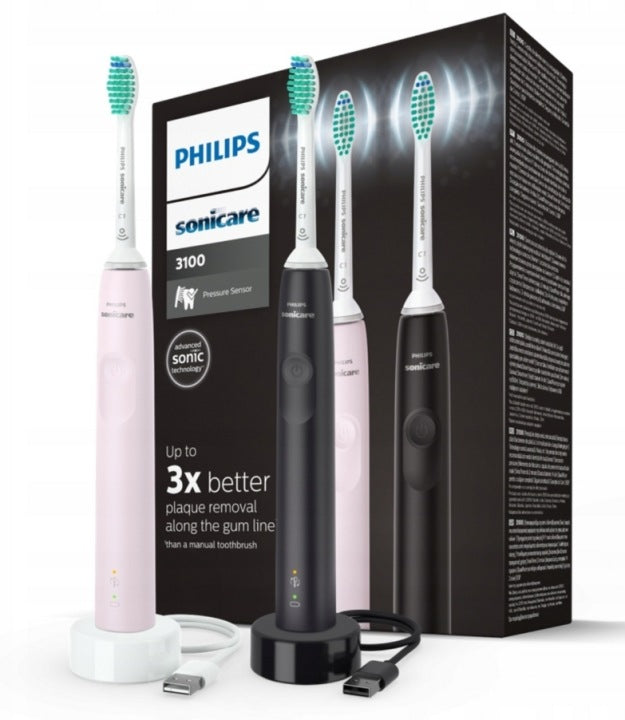 Philips ZESTAW 2x SZCZOTECZKA ELEKTRYCZNA SONICZNA PHILIPS SONICARE HX3675/15(ZESTAW 2x SZCZOTECZKA ELEKTRYCZNA SONICZNA PHILIPS SONICARE HX3675/15')