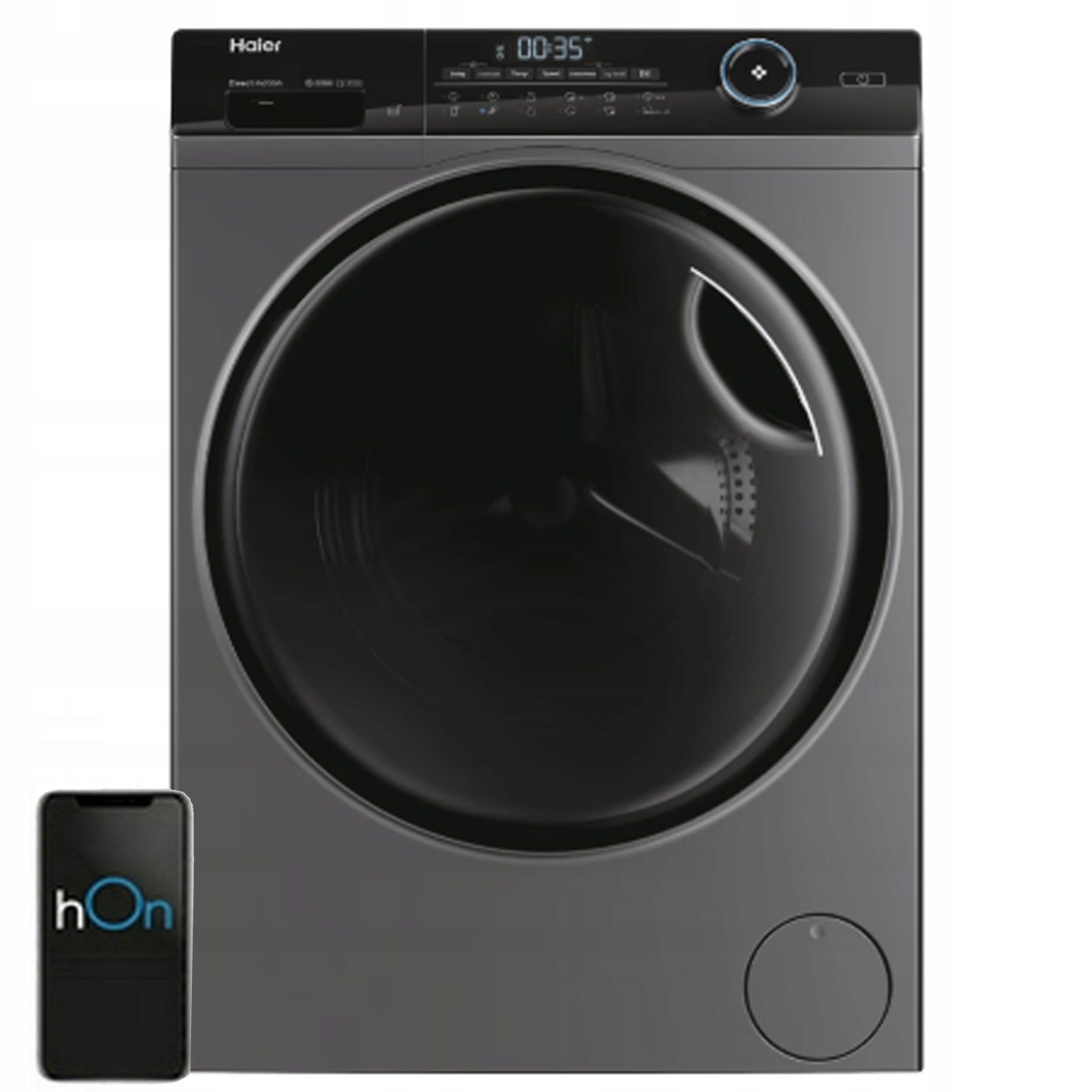 Pralko suszarka Haier HWD90B14959S8NUS 1400 9/6 kg Wifi Inwerter Antracyt