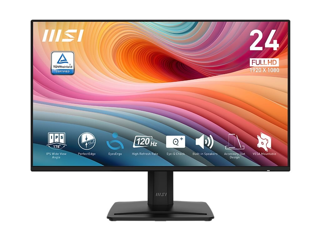 MSI MSI PRO MP242A E2 - Monitor LED - 24 (23.8 widoczny) - 1920 x(23/1 ms/MSI PRO MP242A E2 - Monitor LED - 24 (23.8 widoczny) - 1920 x)